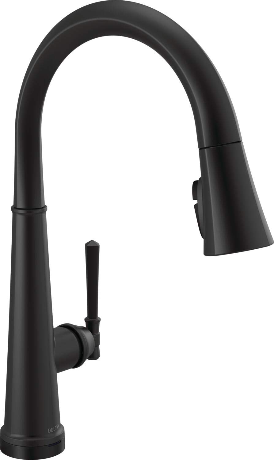 Delta Faucet Emmeline Matte Black Kitchen Faucet Touch, Touch